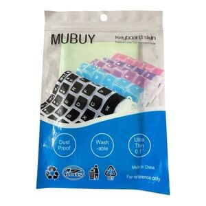 Mubuy Keyboard Skin NIP